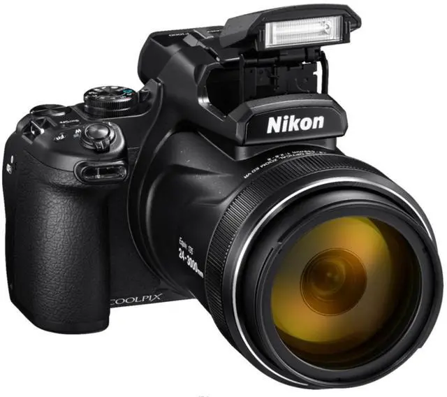 Alt view image 2 of 7 - Nikon Coolpix P1000 Bridge Camera | 125x Optical Zoom Camera | 4K UHD | 16MP | Tilt Screen | New & Imported Model