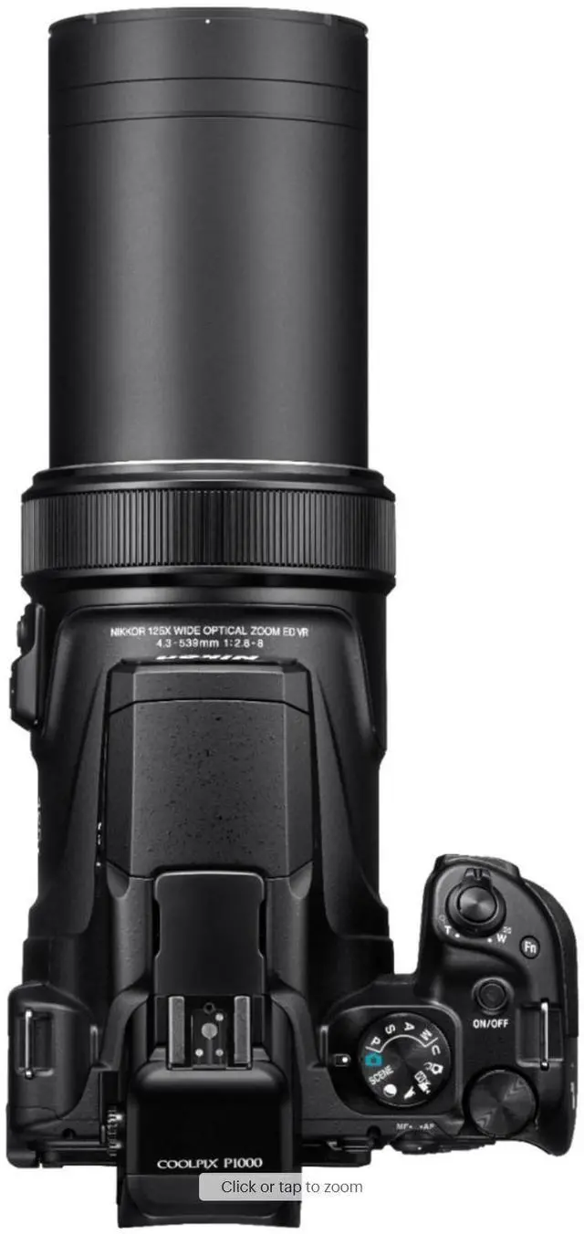 Alt view image 7 of 8 - Nikon COOLPIX P1000 Digital Camera 16MP 125x Optical Zoom & Build in Wi-Fi Bundle - (Intl Model)