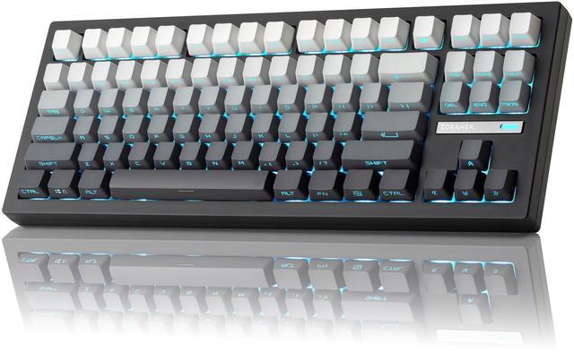 Main image of ZORNHER ZH870 Wireless Mechanical Gaming Keyboard,80% Black Custom Creamy Sound Keyboard with Shine Through PBT Keycaps,Pre-lubed Linear Switches,Hot-Swappable,RGB Backlit,2.4GHz/USB-C/BT5.0