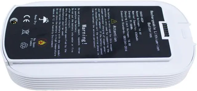 Alt view image 4 of 6 - MONPORT|Replacement Battery for Varon VP-2 Portable Oxygen Concentrator - 91.6Wh, 6360mAh, 14.4V