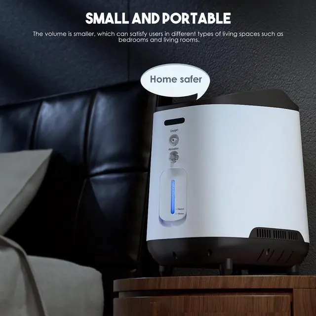 Alt view image 3 of 7 - Varon|Portable Health Support Oxygen Generator Device, Portable Oxygen Concentrator (POC), High-Purity Oxygen Supply, Suitable for Enhancing Home Health Environment