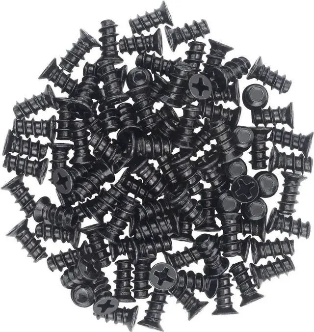Alt view image 7 of 7 - DIXSG M5x10 Black Zinc Computer Case Fan Screws, Computer Cooling Fan Mount Screws, Mounting PC Case Fan Screws, 50 PCS