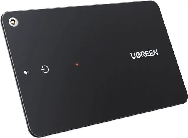 Main image of UGREEN FineTrack Slim Smart Finder Compatible with Apple Find My (iOS Only), 1.7mm Ultra-Slim Wallet Finder, IP68 Waterproof Rechargeable Bluetooth Tracker Card for Wallet, Key, Luggage Tags