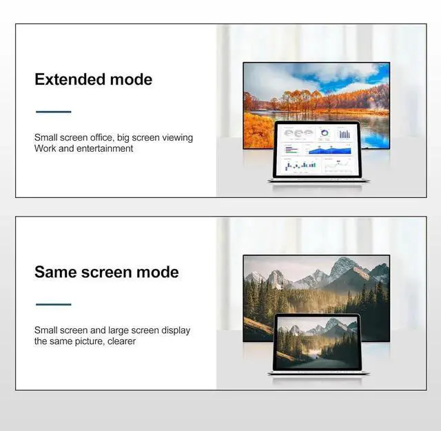 Alt view image 6 of 7 - Mini DisplayPort to DisplayPort 2.1 Cable, Mini DP to DP Cord Supports 16K@60Hz/ 8K@120Hz/ 4K@240Hz Display, Bi-Directional, HDR for Apple MacBook, Doesnt Work with Thunderbolt 3/4/5 Ports(3.3 ft)