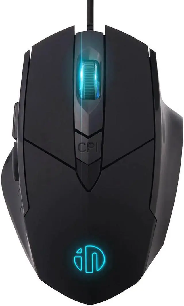 Main image of WISDUM Wired Gaming Mouse, 6 Button Ergonomic Wired USB Computer Mouse Gamer Mice Silent Mause 4000DPI Optical Mouse for PC Laptop Computer