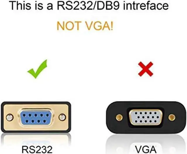 Alt view image 6 of 7 - USB to RS232 Adapter with PL2303 Chip 3.3 FT, USB 2.0 to RS232 Female DB9 Serial Converter Cable for Cashier Register, Modem, Scanner, Digital Cameras, CNC, 1M Black