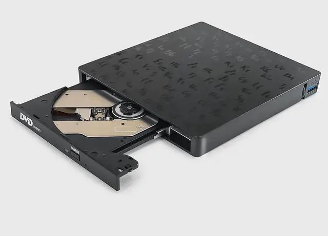 Alt view image 7 of 7 - External CD DVD +/-RW Drive with SD/TF Memory Card Slot and USB Ports, 7 in 1 USB 3.0 Type C Portable CD/DVD Player Burner Reader Writer External DVD Drive for Laptop PC Windows 11/10, Linux, MacOS