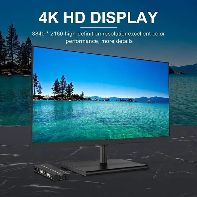 Alt view image 5 of 7 - KVM Switch HDMI 2 Port, USB and HDMI Switch for 2 Computers Share Keyboard Mouse Printer Monitor Support HUD 4K @30Hz for Laptop, PC, Xbox HDTV, with 2X USB Cable,1x Switch Button Cable