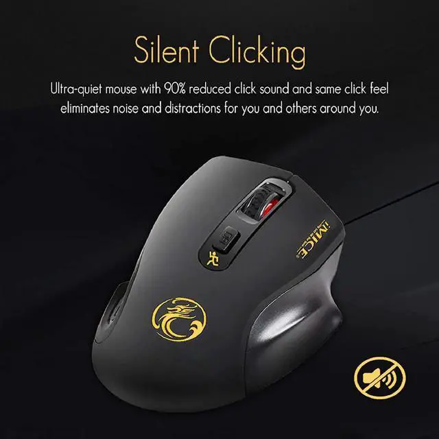Alt view image 5 of 7 - Wireless Mouse, 2.4G USB Wireless Mice Ergonomic Optical Silent Mouse with Nano Receiver, Noiseless Click Cordless Mouse 3 Levels DPI Adjustable for Laptop,PC,Windows,Mac, Home&Office, Black