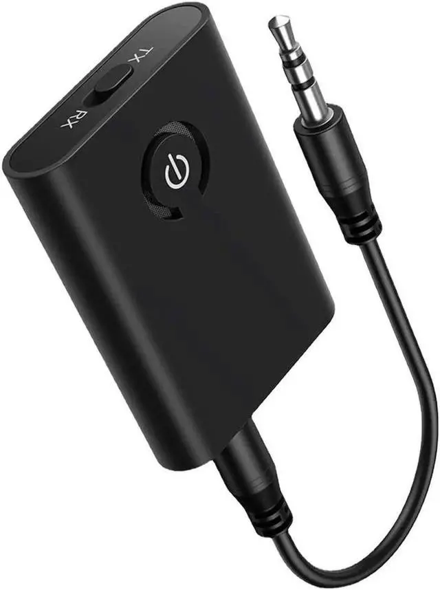 Main image of WISDUM Aux Bluetooth Adapter for Car, Bluetooth 5.0 Transmitter Receiver, Portable Wireless Bluetooth Adapter, 2-in-1 Bluetooth Aux Adapter, Audio Receiver for Laptop, Radio, Headphones, Speakers, TV