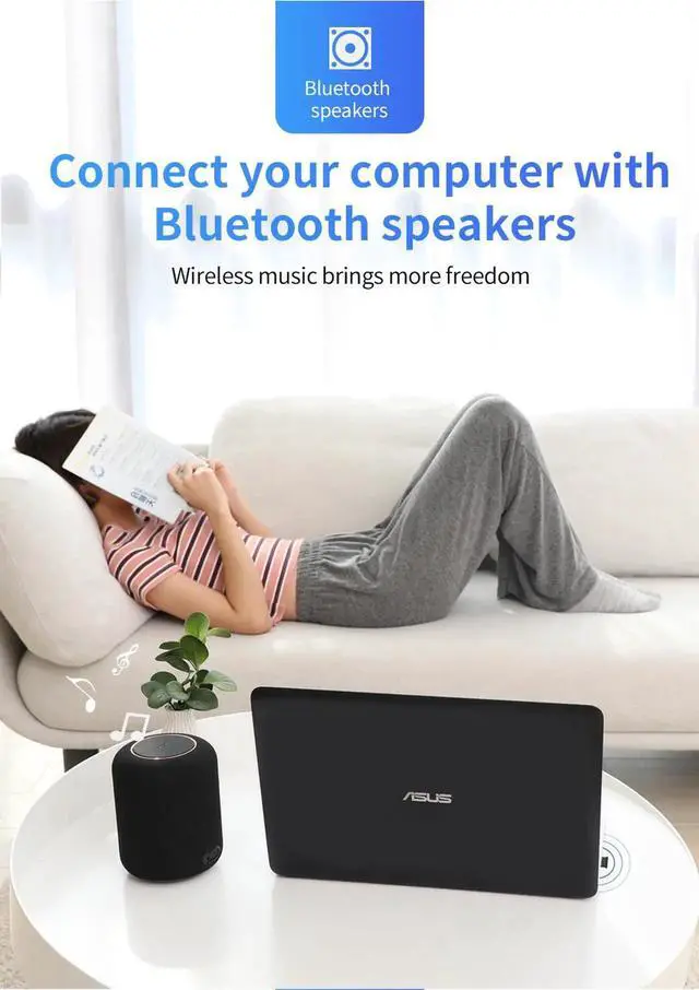 Alt view image 7 of 7 - USB Bluetooth Adapter for PC - Bluetooth Dongle for PC Windows 10/8/7 - PC to Bluetooth Adapter - Bluetooth USB Receiver 4.0 for Computer/Laptop