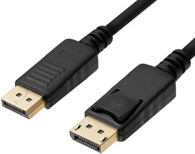 Main image of DisplayPort to DisplayPort 6 Feet Cable, DP Cable, DP to DP Male to Male Cable Gold-Plated Cord, Supports 4K@60Hz, 2K@144Hz Compatible for Lenovo, Dell, HP, ASUS and More