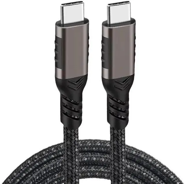Main image of WISDUM USB-C 3.2 Gen 2 Cable 20Gbps Data Transfer 100W PD Fast Charging Cable 20Gbps data transfer VR Link cable for MacBook Pro, iPad Pro, Galaxy S24,Quest1/2 Nylon Braided