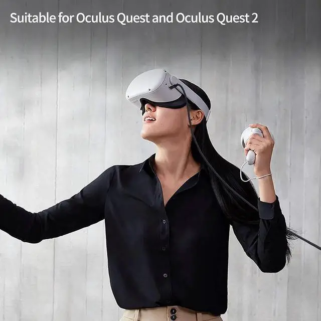 Alt view image 7 of 7 - WISDUM USB-C 3.2 Gen 2 Cable 20Gbps Data Transfer 100W PD Fast Charging Cable 20Gbps data transfer VR Link cable for MacBook Pro, iPad Pro, Galaxy S24,Quest1/2 Nylon Braided