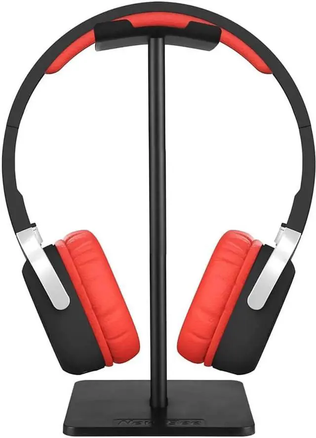 Alt view image 4 of 7 - Universal Headphone Holder Portable Headset Stand Detachable TPU Material Easy Installation Earphone Display for Home Exhibition Center Store - Black