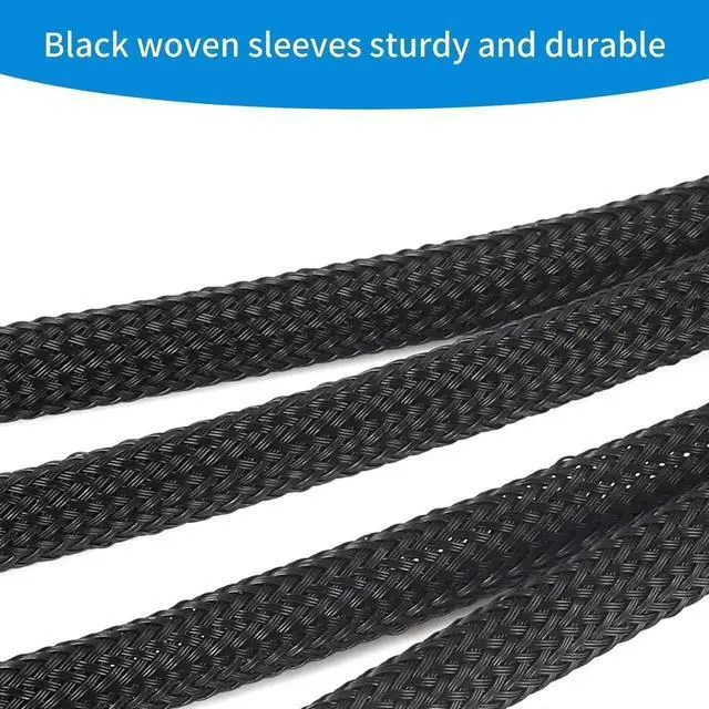 Alt view image 4 of 7 - PWM Fan Splitter 4 pin Adapter Cable Sleeved Braided Y Splitter for Desktop Computer CPU Fan Splitter PC 4 Pin Fan Extension Power Cable 1 to 4 Converter 10 inches- 2 Pack