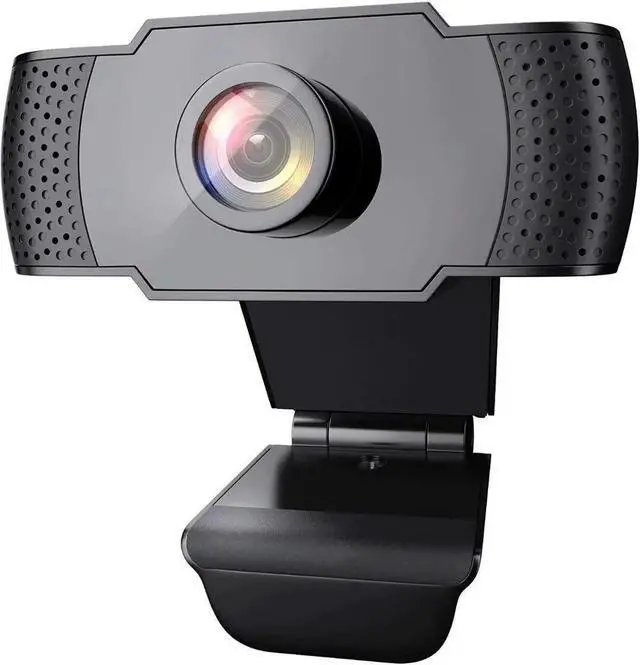 Main image of 1080P Webcam with Microphone,  USB 2.0 Desktop Laptop Computer Web Camera with Auto Light Correction, Plug and Play [30fps], for Video Streaming, Conference, Game,Study, Skype/YouTube/Zoom