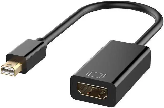 Main image of WISDUM  Mini DisplayPort to HDMI, Mini DP(Thunderbolt) to HDMI Converter Gold-Plated Cord Compatible for MacBook Pro, MacBook Air, Mac Mini, Microsoft Surface Pro 3/4, etc