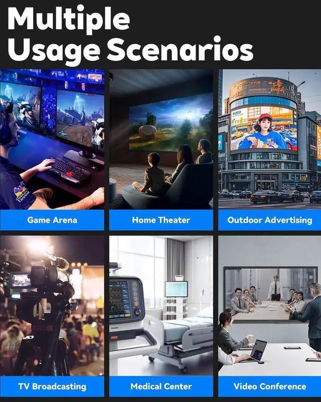 Alt view image 5 of 7 - WISDUM DisplayPort Cable 1.4, 8K 3.3ft DP Cable Cord (8K@60Hz, 4K@144Hz, 1080P@240Hz) Display Port HBR3 32.4Gbps, HDCP 2.2 for Odyssey G9 CHG90, PC, Laptop, TV Gaming Monitor - Grey