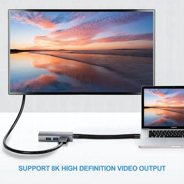 Alt view image 6 of 7 - USB 4.0 40Gbps Thunderbolt 4 Data Sync SSD Cable PD 240W 5A Fast Charging USB C to Type C 8K@60Hz USB-C for iPhone 16 Pro Max MacBook