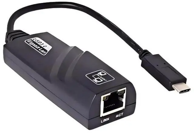 Alt view image 6 of 6 - WISDUM Ethernet Network Adapter, USB to RJ45 LAN Wired Adapter Plug and Play Type-C 1000M, Compatible with MacBook Steam Deck Laptop, Switch, Windows