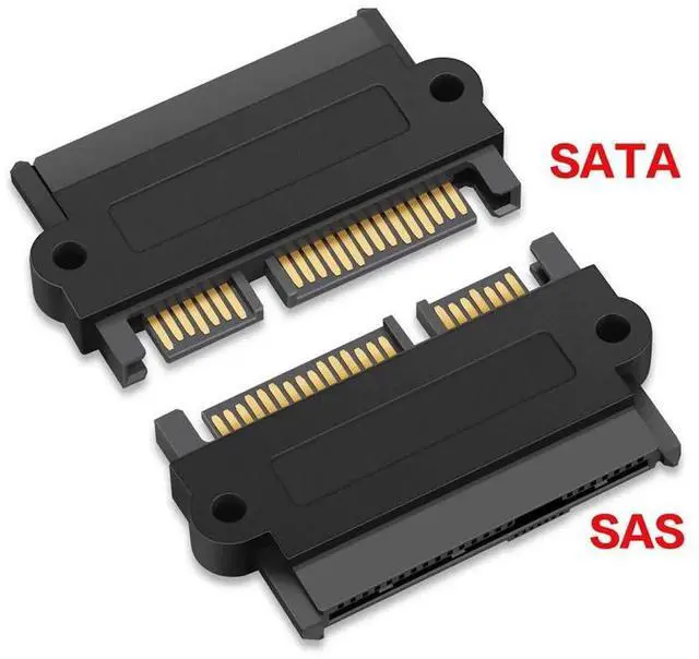 Alt view image 2 of 7 - WISDUM SAS to SATA Adapter SFF-8482 29Pin SAS Hard Disk Drive to Motherboard SATA 22Pin Converter Adapter