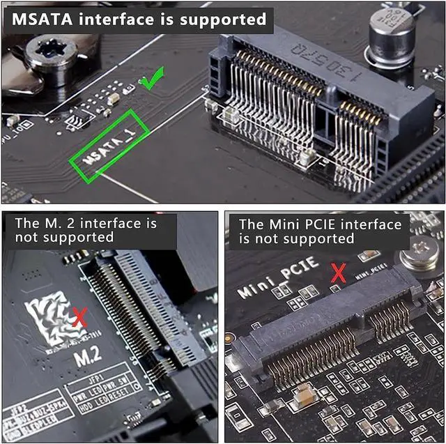 Alt view image 7 of 7 - WISDUM SATA Cable III 5 Pack 6Gbps 7pin Female to Straight Data Cable with Locking Latch Compatible for SATA SSD, HDD, CD Driver, CD Writer, 20 Inch Blue