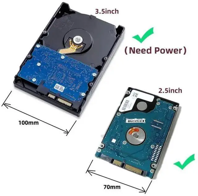 Alt view image 3 of 5 - Vszerda SATA Male to SATA Female 90 Degree Down Angled Gender Changer Connector Adapter for 2.5/3.5" Hard Disk Drive
