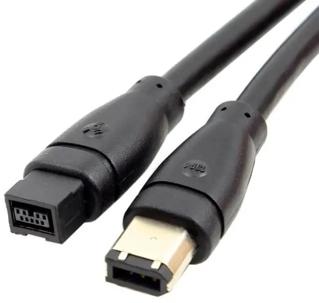 Main image of IEEE 1394 Firewire 800 9-pin to 6-pin Cable FireWire 800 to 400 9p to 6p Capture Cord 1.8m