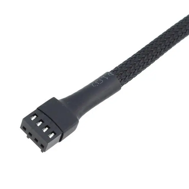 Alt view image 2 of 6 - 12pcs 10.6 inch 4-Pin PWM Fan Splitter Cable PC Fan Extension Cable, CA PWM Fan Extension Cable for Computer ATX Case Cooling Fan Cable