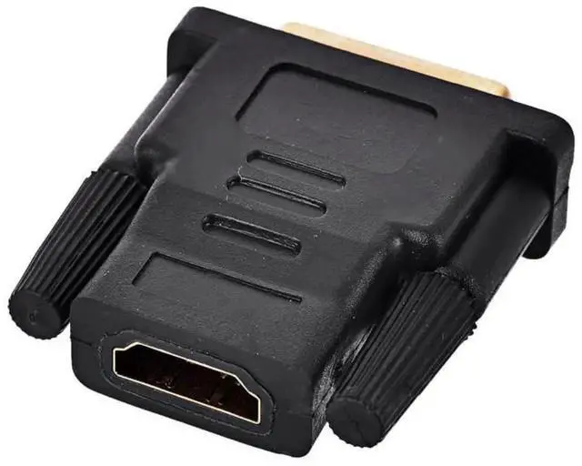 Alt view image 2 of 5 - HDMI to DVI Adapter,DVI Male to HDMI Female Gold Plating Bidirectional Converter Adapter for TV, Monitor, Computer