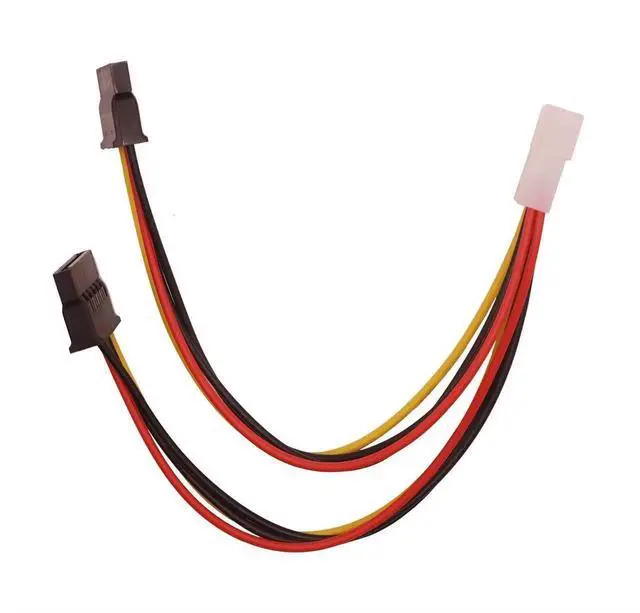 Alt view image 4 of 4 - WISDUM 5Pcs Molex to SATA Power Splitter Y Cable 4Pin Male IDE Molex to Female Dual SATA Power Splitter Adapter Cable Hard Drive Extension Cable Female Cable Adapter