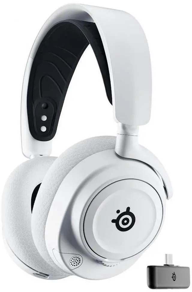 Main image of SteelSeries Arctis Nova 7X | Multi-Platform Wireless Bluetooth Black Gaming Headset | ClearCast Gen 2 Mic For Xbox, PC, Mac, Nintendo Switch, PS4, PS5, VR, Occulus Quest 2 | White