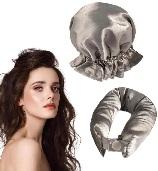 Alt view image 7 of 7 - Portable No - Heat Sleep Curling Iron - DIY Heatless Hair Curlers for Lazy Waves