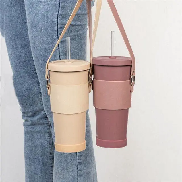 Alt view image 3 of 7 - Handheld Drink Carrier - Insulated Cup Sleeve for Iced Beverages