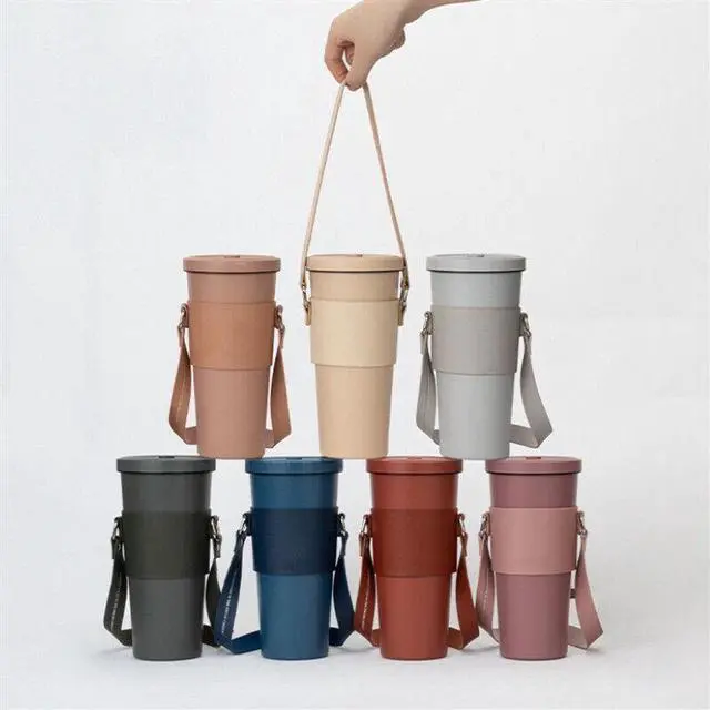 Alt view image 5 of 7 - Handheld Drink Carrier - Insulated Cup Sleeve for Iced Beverages