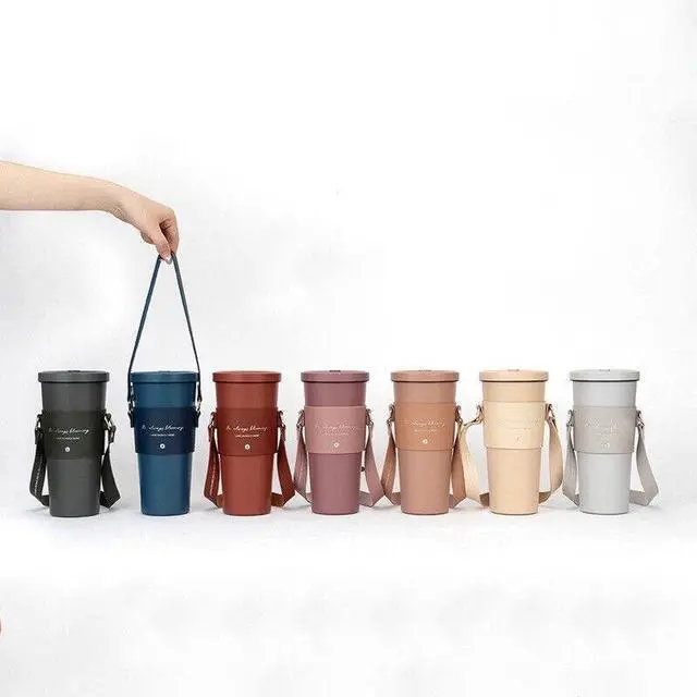 Alt view image 6 of 7 - Handheld Drink Carrier - Insulated Cup Sleeve for Iced Beverages