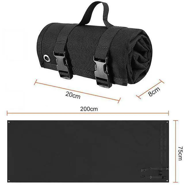 Alt view image 4 of 7 - Outdoor Tactical Shooting Mat: Portable, Moistureproof for Training & Camping