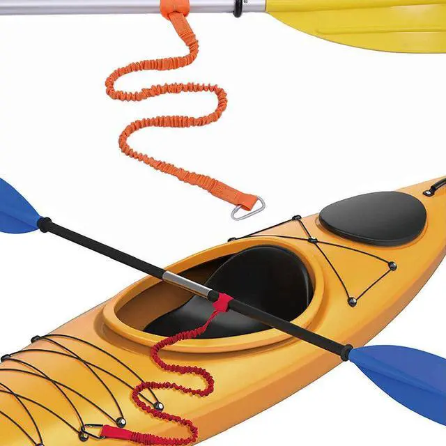Alt view image 2 of 7 - Kayak/Surf Paddle Leash - Anti-Loss Rope for Canoe & Inflatable Boats