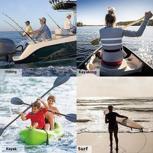 Alt view image 3 of 7 - Kayak/Surf Paddle Leash - Anti-Loss Rope for Canoe & Inflatable Boats