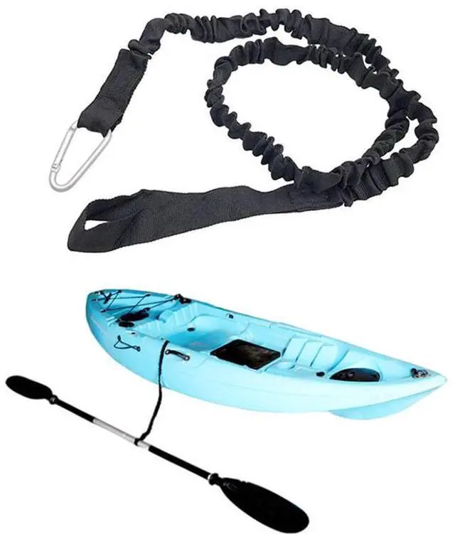 Alt view image 5 of 7 - Kayak/Surf Paddle Leash - Anti-Loss Rope for Canoe & Inflatable Boats