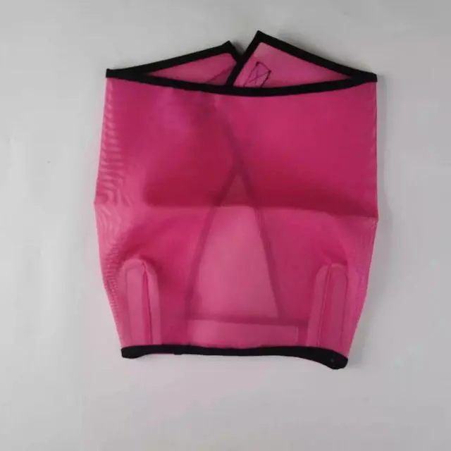 Alt view image 6 of 7 - Horse Fly Mask - Breathable Mosquito Net Face Cover for Riding