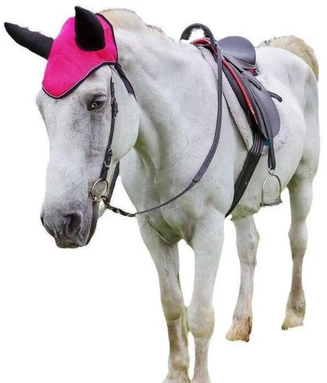 Alt view image 4 of 4 - Horse Ear Cover - Breathable Mesh Equestrian Accessory