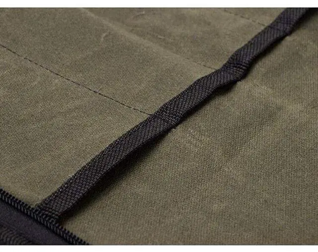 Alt view image 4 of 7 - Portable Chef's Knife Roll - Heavy - Duty, 4 Slots, for Cooking Trips