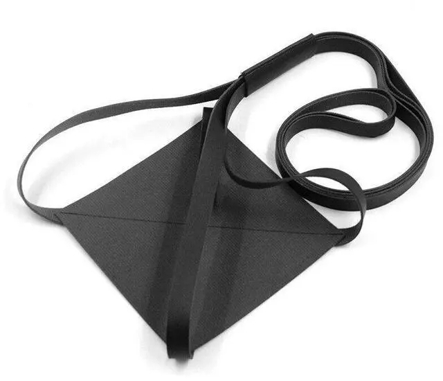 Main image of PU Leather Hanging Planter - Creative Flower Pot Holder for Indoor Plants