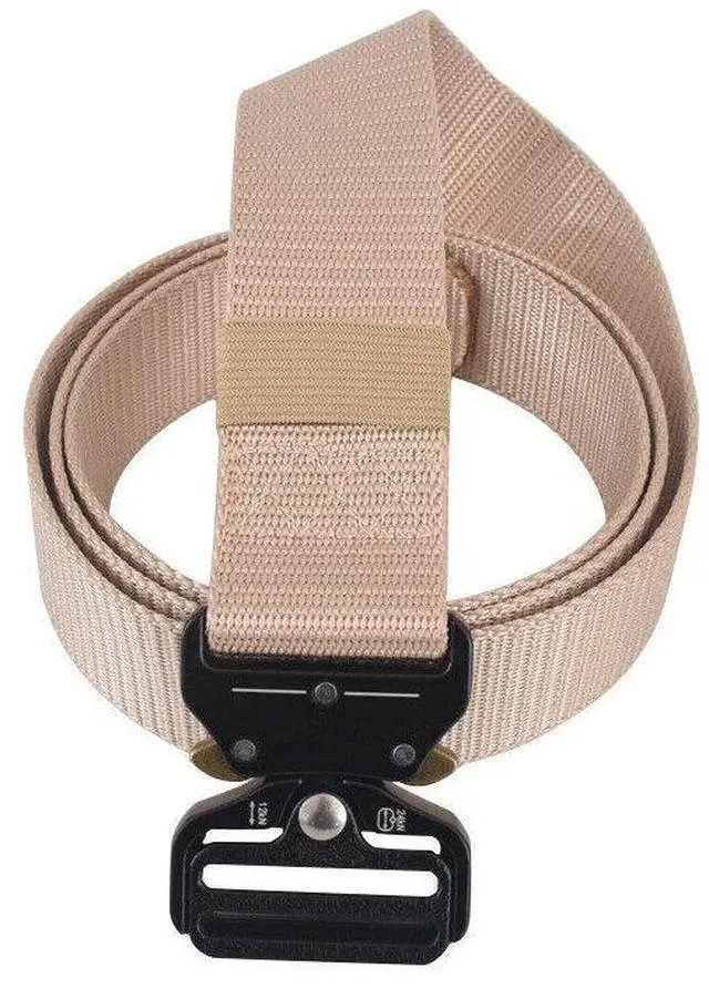 Alt view image 5 of 7 - Quick-Release Tactical Belt - Outdoor Nylon Cobra Buckle Strap