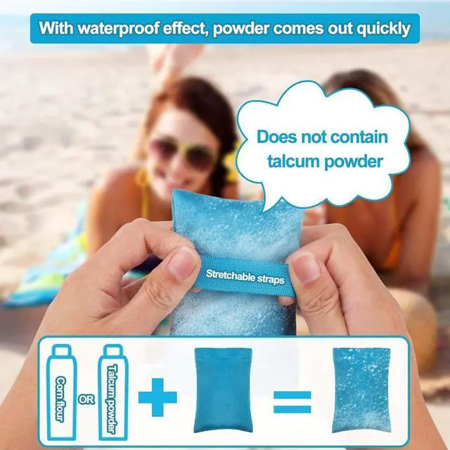 Alt view image 5 of 7 - Microfiber Sand Cleaning Towel - Beach/Camping Essential Accessory