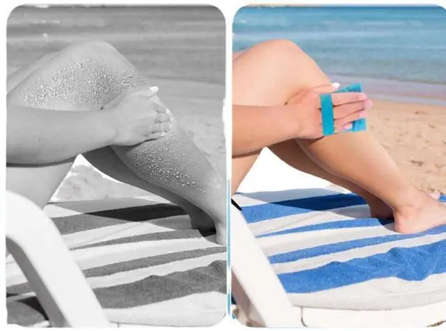 Alt view image 7 of 7 - Microfiber Sand Cleaning Towel - Beach/Camping Essential Accessory