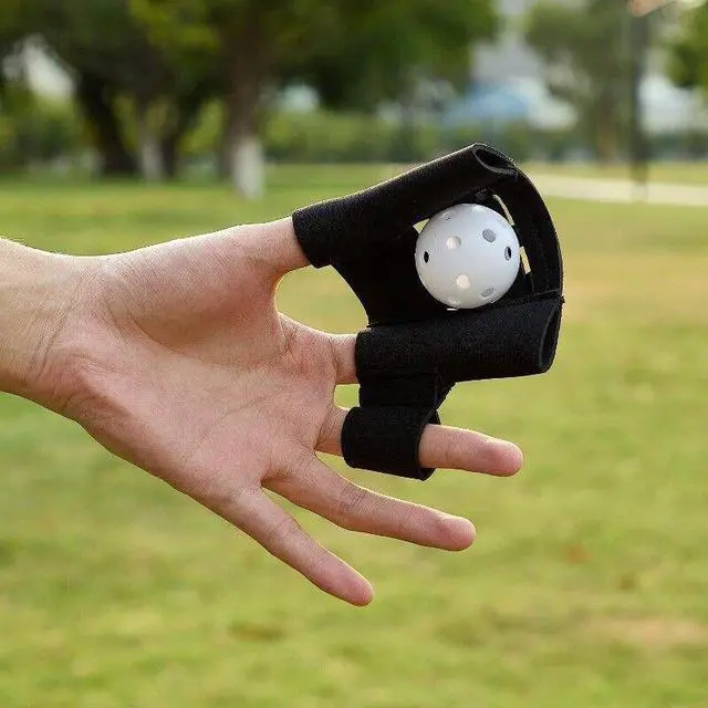Alt view image 3 of 7 - Mini Baseball Trainer - Catch Net Glove for Solo Practice (Portable)