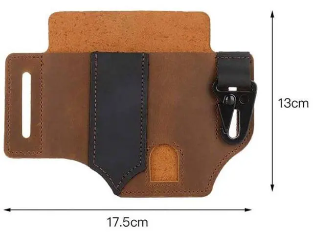 Alt view image 7 of 7 - Tactical Knife/Flashlight Holster Kits - Portable Camping Waist Packs